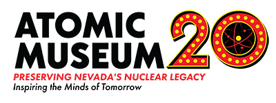 Atomic Museum 20th anniversary logo